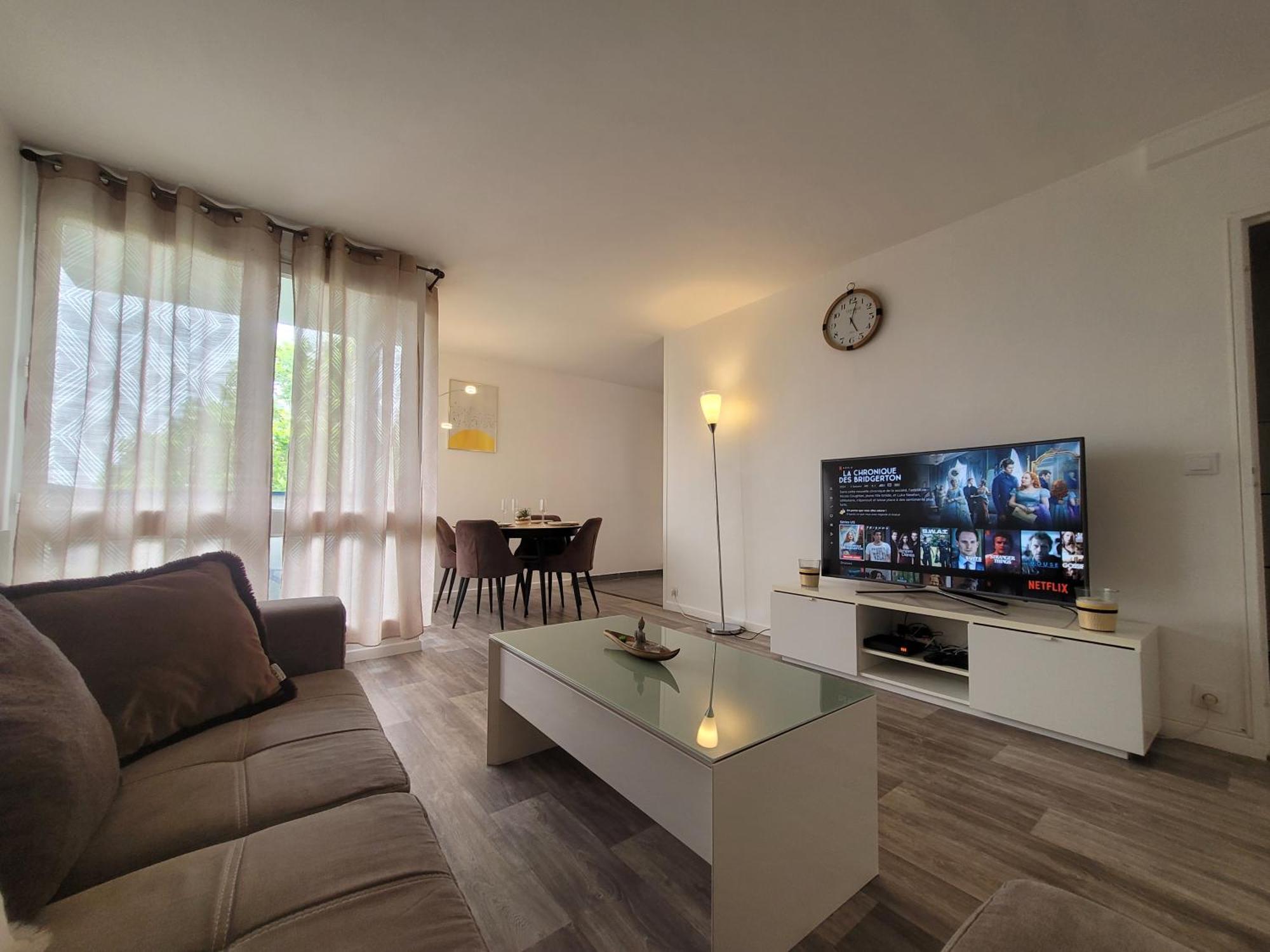 Parisian Retreat Pour 5 Personnes - 12 Min De Paris - Proche Gare Apartment Deuil-la-Barre Exterior photo
